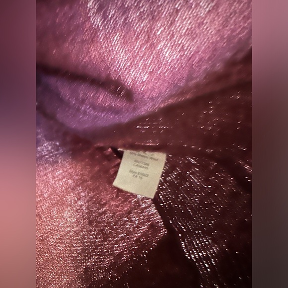 Lightweight crewneck knit sweater; Maroon - Picture 2 of 6